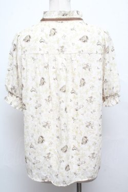 画像2: axes femme POETIQUE / ディズニーバンビ/ブラウス  ベージュ S-24-09-17-023-AX-BL-HR-ZS