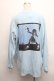 画像2: NieR Clothing / プリント長袖Tシャツ  サックス S-24-09-18-013-PU-TS-AS-ZT230 (2)