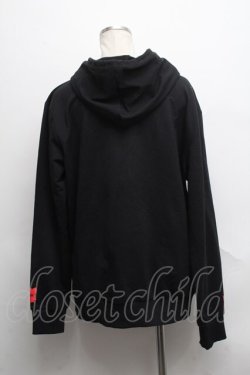 画像2: NieR Clothing / ミケシルエットパーカー  黒 S-24-09-18-017-PU-TO-AS-ZT217