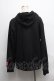 画像2: NieR Clothing / ミケシルエットパーカー  黒 S-24-09-18-017-PU-TO-AS-ZT217 (2)