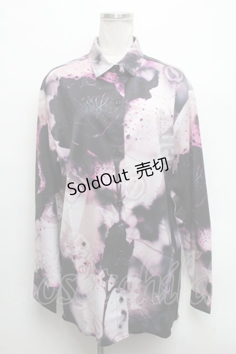 画像1: 【SALE】NieR CLOTHING / 転写プリントシャツ   S-24-09-18-021-PU-TO-AS-ZT087 (1)