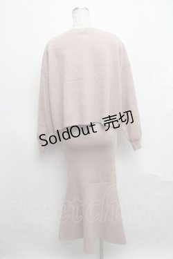 画像2: NieR Clothing / ニットトップス＆ワンピース  ピンク S-24-09-18-033-PU-OP-AS-ZT214