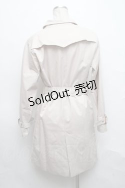 画像2: 【SALE】NieR CLOTHING / トレンチコート  ベージュ S-24-09-18-037-PU-CO-AS-ZTC053