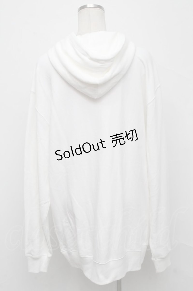 画像2: 【SALE】NieR CLOTHING / プリントパーカー  白 S-24-09-19-028-PU-TO-AS-ZT240 (2)