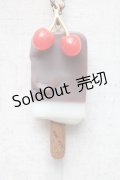 Q-pot. / チェリーチョコレートアイスキャンディバーネックレス  ブラウン S-24-09-24-007-QP-AC-AS-ZI