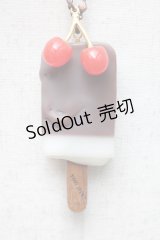 Q-pot. / チェリーチョコレートアイスキャンディバーネックレス  ブラウン S-24-09-24-007-QP-AC-AS-ZI