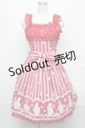 Angelic Pretty /  ローズトワレジャンパースカート  ワイン S-24-09-25-051-AP-OP-AS-ZS