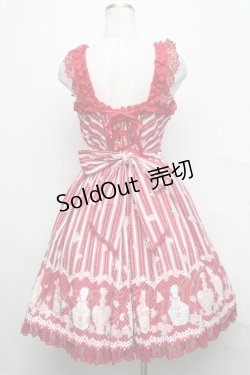 画像2: Angelic Pretty /  ローズトワレジャンパースカート  ワイン S-24-09-25-051-AP-OP-AS-ZS