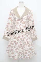 metamorphose / ゴブラン風くまちゃんコートワンピース  オフ S-24-09-29-011-ME-CO-AS-ZS