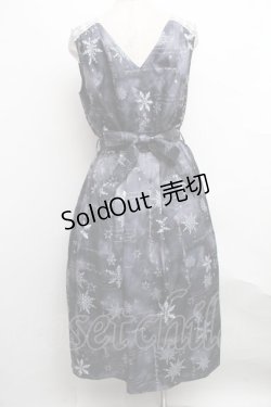 画像2: axes femme / トゥインクルスノー柄ワンピース   S-24-10-01-075-AX-OP-HR-ZI