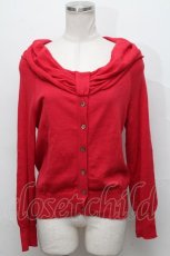 画像1: 【SALE】Jane Marple Dans Le Saｌon / カーディガン  赤 S-24-10-03-034-JM-TO-AS-ZT310 (1)