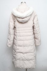 画像2: 【SALE】axes femme / キルティングダウンコート  ベージュ S-24-10-13-045-AX-CO-AS-ZTC024 (2)
