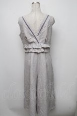 画像2: 【SALE】axes femme POETIQUE / ウエストフリルコンビネゾン  グレー S-24-10-15-071-AX-OP-UT-ZH (2)