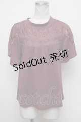 axes femme / トップス  ワイン S-24-10-15-011-AX-TO-AS-ZS