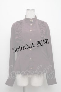 metamorphose / dim lightブラウス  ワイン S-24-10-17-012-ME-BL-AS-ZS