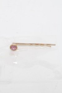 MARBLE / ストーンヘアピン  ゴールドｘピンク S-24-10-19-008-GO-AC-HR-ZT422-F009