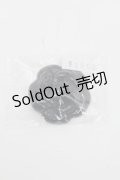 MARBLE / バラブローチ  黒 S-24-10-19-006-GO-AC-HR-ZS