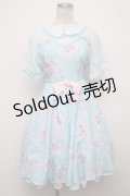 Angelic Pretty / Disney Crystal Dream Mermaid アリエル＆フランダーワンピース  サックス S-24-10-22-066-AP-OP-AS-ZS