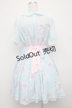 画像2: Angelic Pretty / Disney Crystal Dream Mermaid アリエル＆フランダーワンピース  サックス S-24-10-22-066-AP-OP-AS-ZS