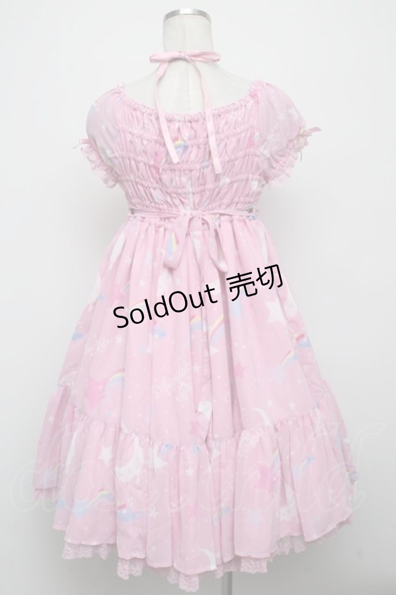 画像2: Angelic Pretty / Dream Skyワンピース  ピンク S-24-10-22-067-AP-OP-AS-ZS (2)