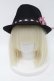 画像2: HONEY / /ハット  黒 S-24-10-22-009-HN-AC-AS-ZT-K004 (2)