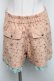 画像2: Franche Lippee / 裾フリルショートパンツ   S-24-10-24-068-LO-PA-HR-ZT186 (2)