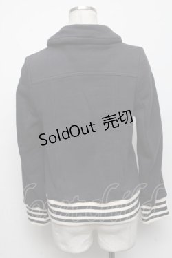 画像2: Franche Lippee / ショートブルゾン  ネイビー S-24-10-24-016-LO-JA-HR-C007