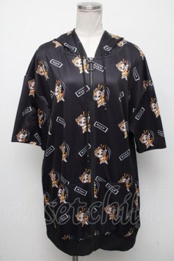 画像1: NieR Clothing / ミケ柄パーカー   S-24-10-24-024-PU-TO-HR-ZT183