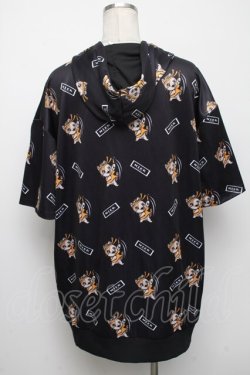 画像2: NieR Clothing / ミケ柄パーカー   S-24-10-24-024-PU-TO-HR-ZT183