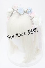 BABY,THE STARS SHINE BRIGHT / Fantasy Flower Princessお花カチューシャ  ピンク S-24-11-03-007-BA-AC-UT-ZS