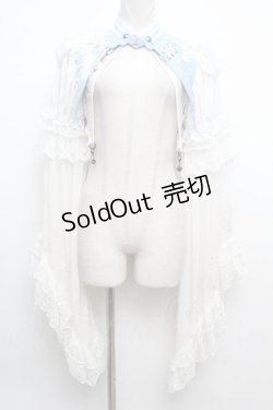 画像1: Ozz oneste / 着物袖ボレロ  サックス S-24-11-06-1009-OO-TO-AS-ZS