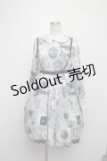 MILK / WALL DECOドレス  グリーン S-24-11-11-070-ML-OP-HR-ZT062