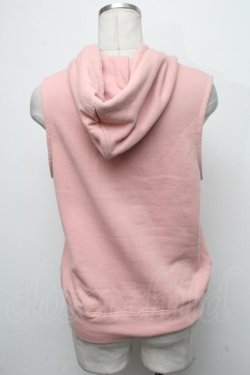 画像2: PINK HOUSE / ノースリーブパーカー  ピンク S-24-11-11-026-LO-TO-AS-ZT236