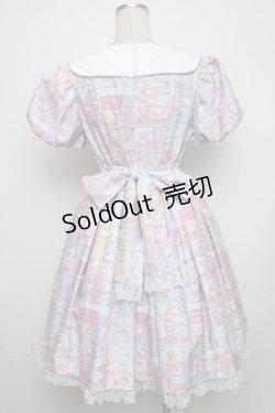 画像2: Angelic Pretty / Comic Toysワンピース  サックス S-24-11-13-061-AP-OP-AS-ZS