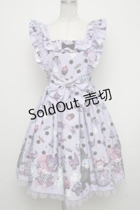 Angelic Pretty / Happy Treat Partyジャンパースカート  ラベンダー S-24-11-13-072-AP-OP-AS-ZS