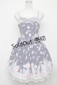 Angelic Pretty / MilkyPlanetジャンパースカート  紺 S-24-11-14-050-AP-OP-AS-ZS