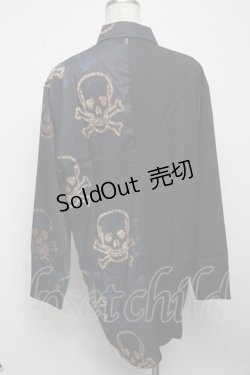 画像2: NieR Clothing / 転写シャツ  黒 S-24-11-14-023-PU-BL-AS-ZT235