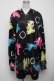 画像1: NieR Clothing / 転写パーカー  黒 S-24-11-14-025-PU-TO-AS-ZT235 (1)