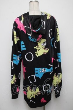 画像2: NieR Clothing / 転写パーカー  黒 S-24-11-14-025-PU-TO-AS-ZT235