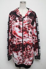 画像1: 【SALE】NieR CLOTHING / 転写パーカー  黒 S-24-11-14-027-PU-TO-AS-ZT235 (1)