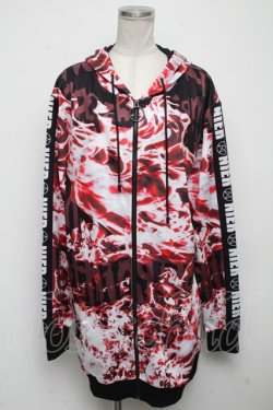 画像1: NieR Clothing / 転写パーカー  黒 S-24-11-14-027-PU-TO-AS-ZT235