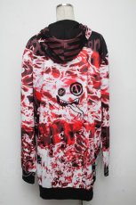 画像2: 【SALE】NieR CLOTHING / 転写パーカー  黒 S-24-11-14-027-PU-TO-AS-ZT235 (2)
