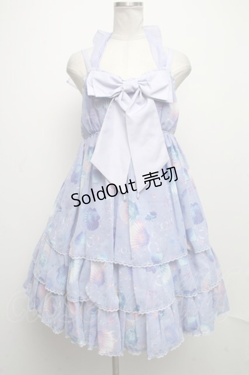画像1: Angelic Pretty / Dream Marine Brilliant Color SpecialジャンパースカートSet  サックスｘコン S-24-11-17-064-AP-OP-SZ-ZS (1)