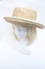 画像1: 【SALE】axes femme / チュールレースカンカン帽   S-24-11-20-014-AX-TO-HR-ZT346 (1)