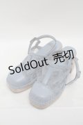 axes femme / 木底風シューズ M サックス S-24-11-20-019-AX-SH-AS-ZS