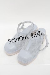 axes femme / 木底風シューズ M サックス S-24-11-20-019-AX-SH-AS-ZS