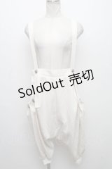 Qutie Frash / サロペットサルエルパンツ   S-24-11-23-095-QU-PA-AS-ZI