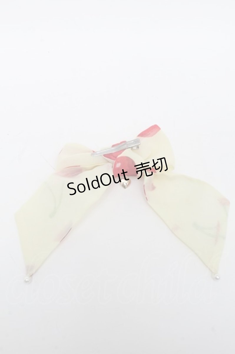 画像2: 【SALE】Angelic Pretty / Drained Cherryクリップ  イエロー S-24-11-23-012-AP-AC-AS-ZT422-F009 (2)