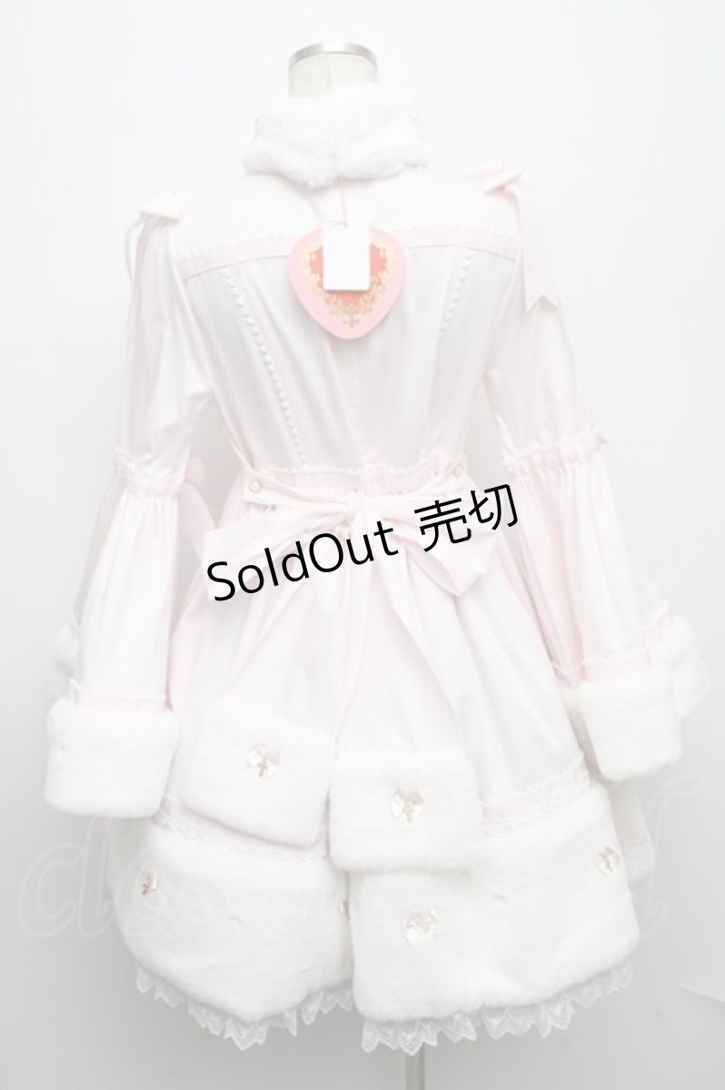 画像2: BABY,THE STARS SHINE BRIGHT / Croix de Noёl Blancheワンピース  ピンク S-24-11-25-056-BA-OP-AS-ZS (2)