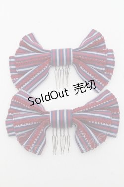 画像1: 【SALE】BABY,THE STARS SHINE BRIGHT / シャーリーリボンコーム   S-24-11-25-013-BA-AC-HR-ZT422-F009